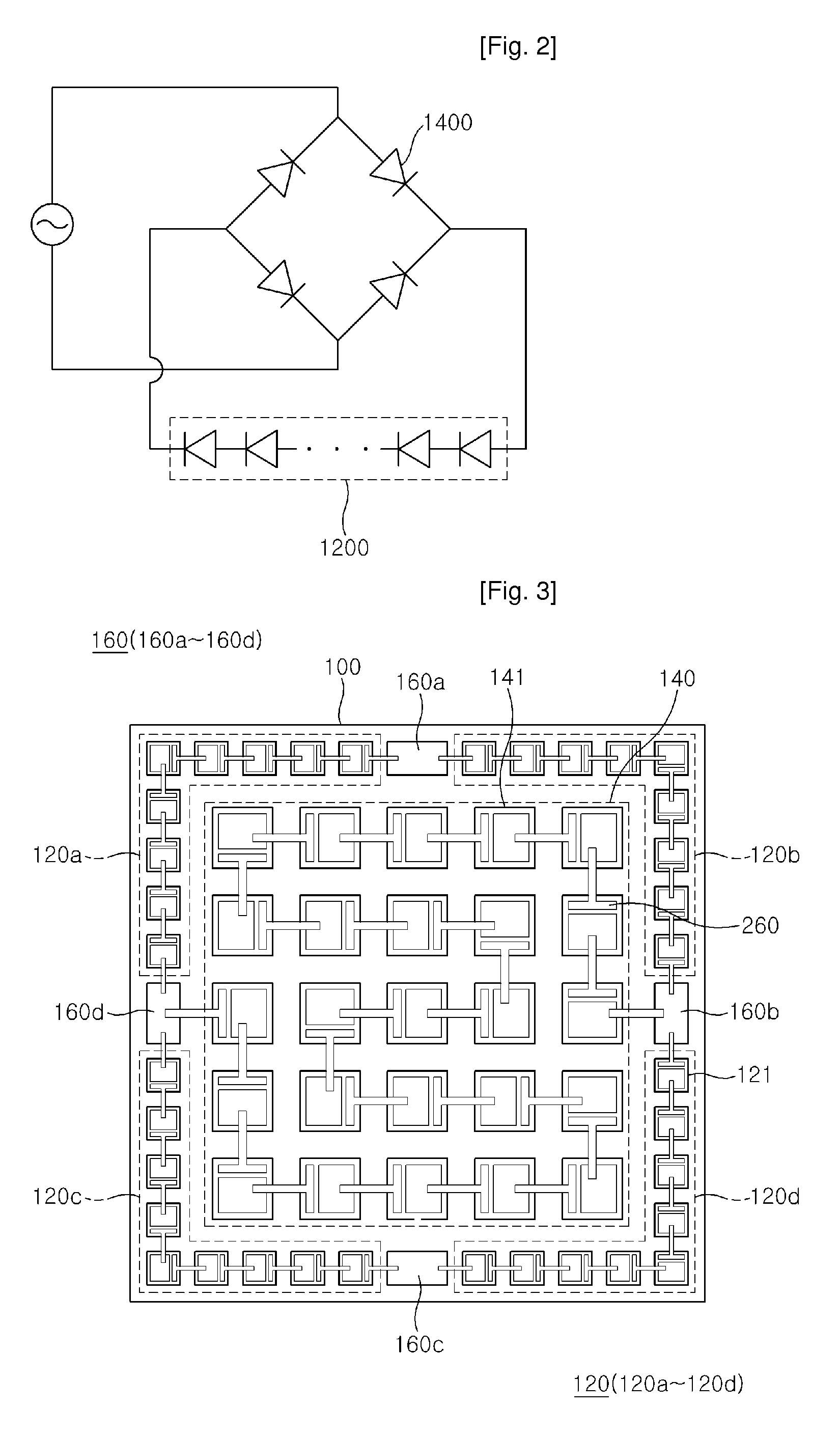 Light Emitting Device with Light Emitting Cells Arrayed