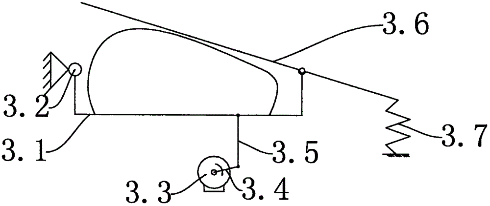 Stacking machine of feed production line and production method thereof