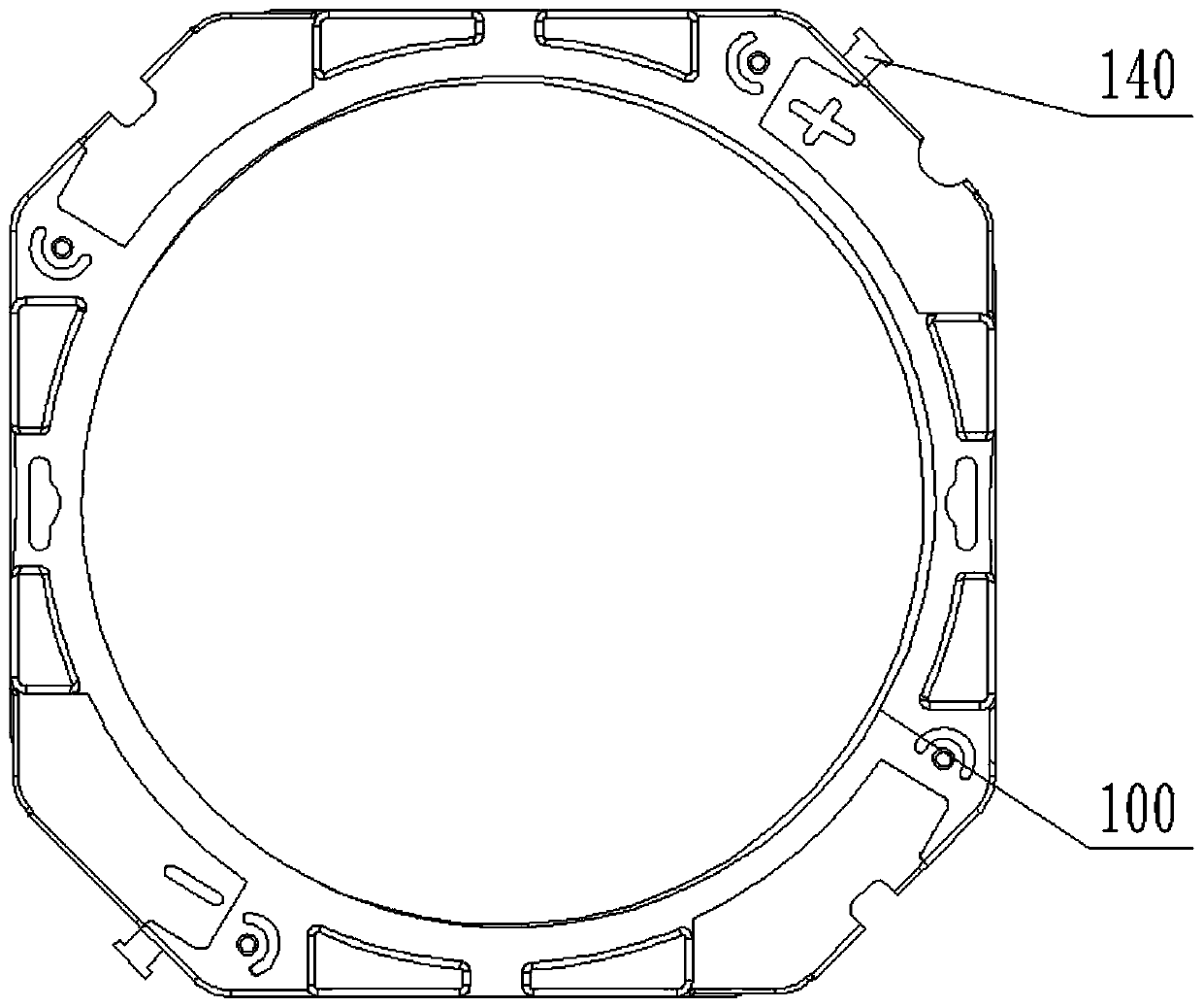 Lens support, lens driving device, camera and electronic equipment