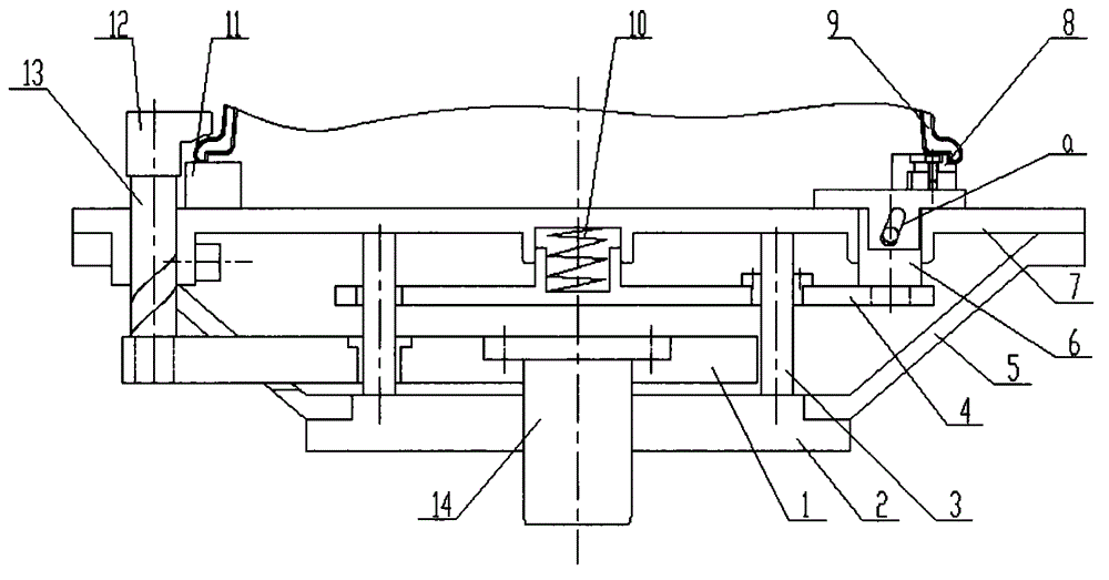 Power chuck for turning hub