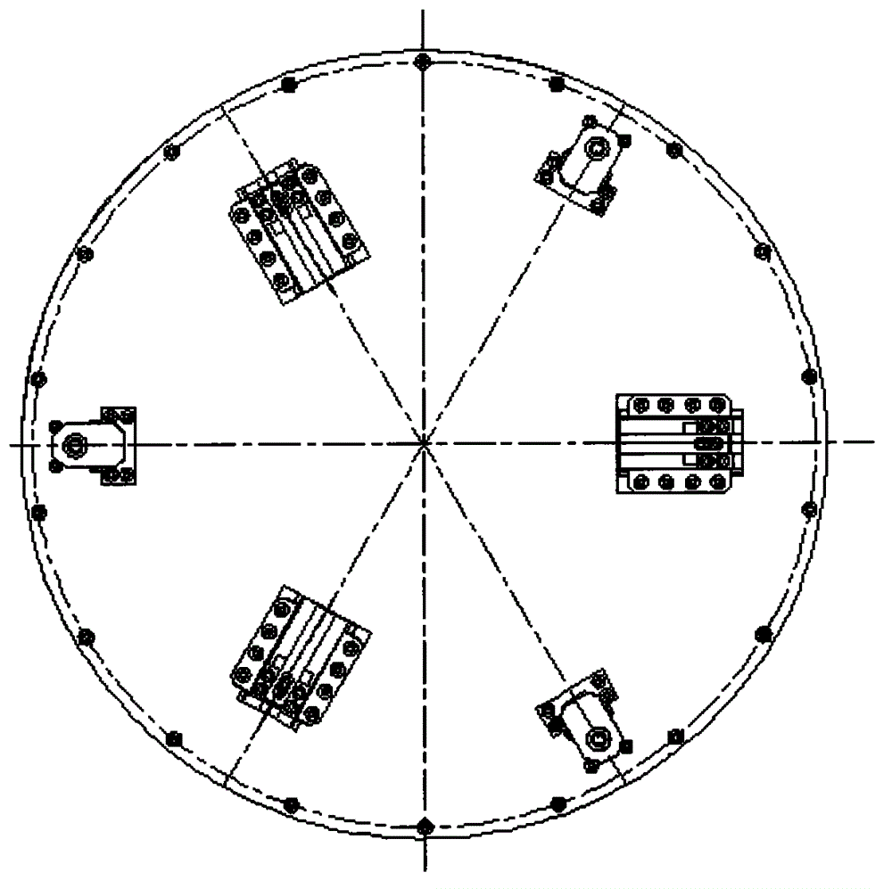 Power chuck for turning hub