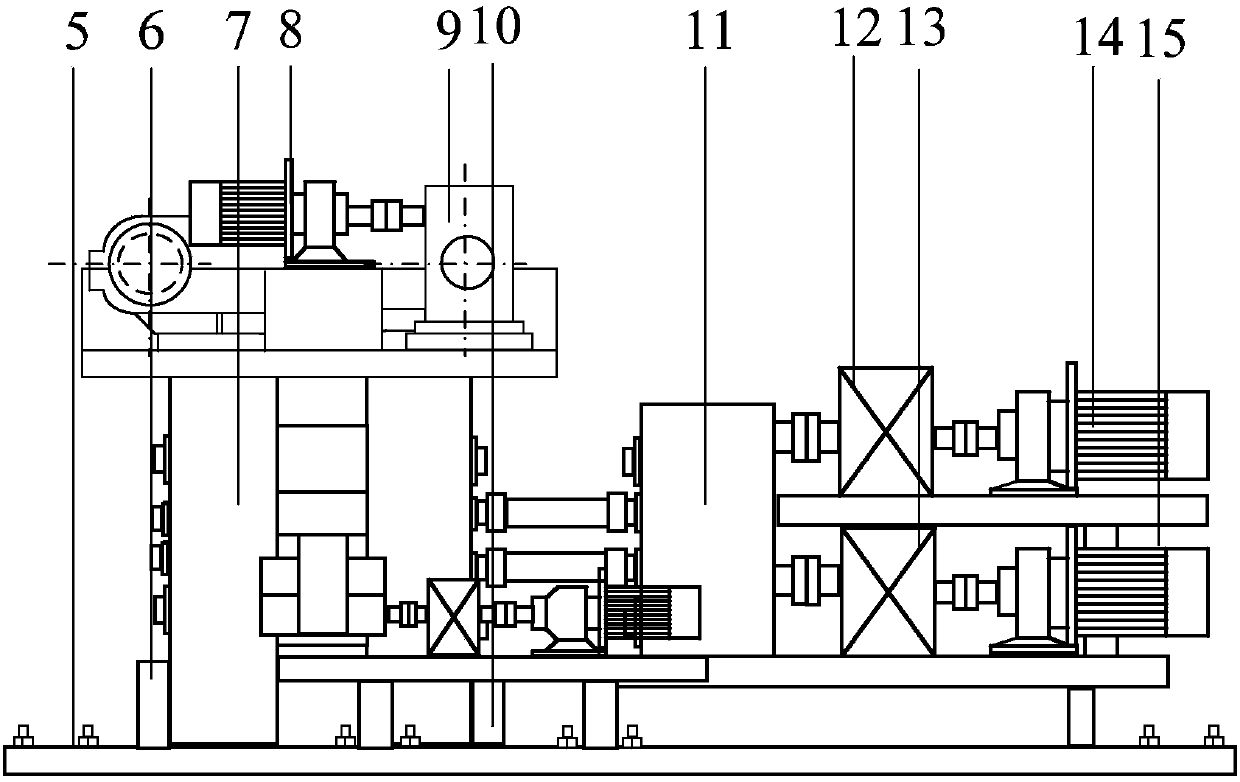 Metal ultra-thin strip rolling mill with optional transmission mode and rolling method thereof