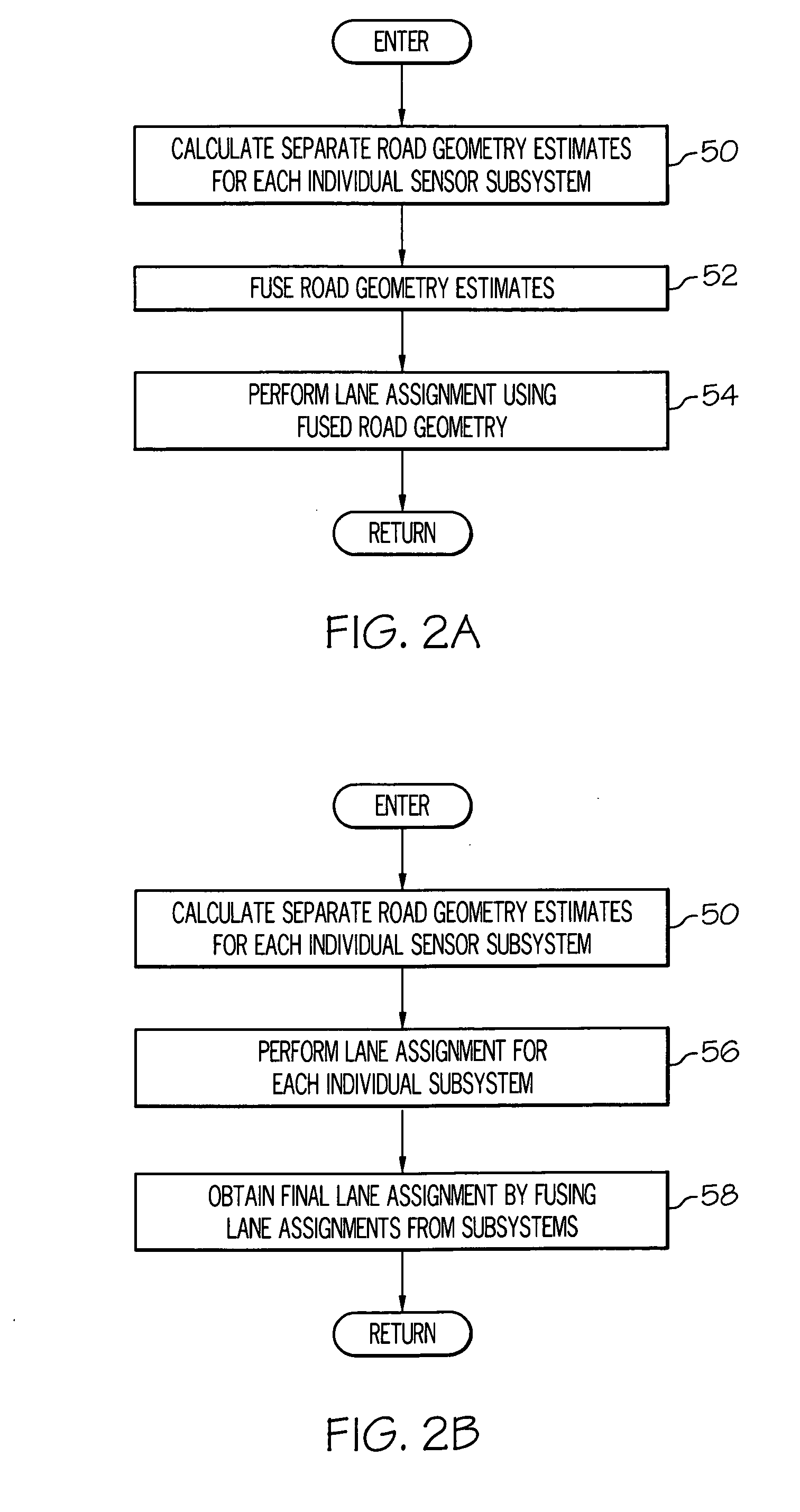 Probabilistic lane assignment method