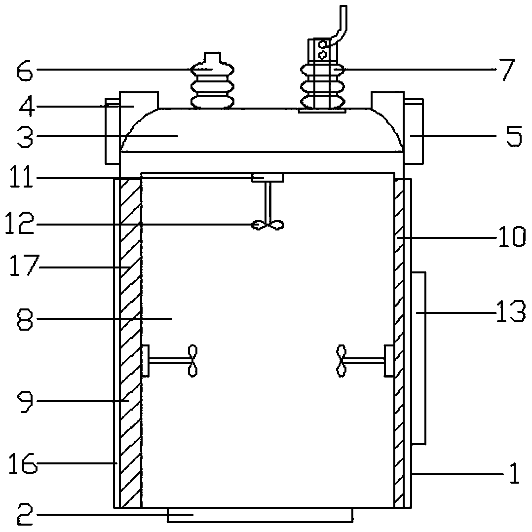 Oil immersed transformer