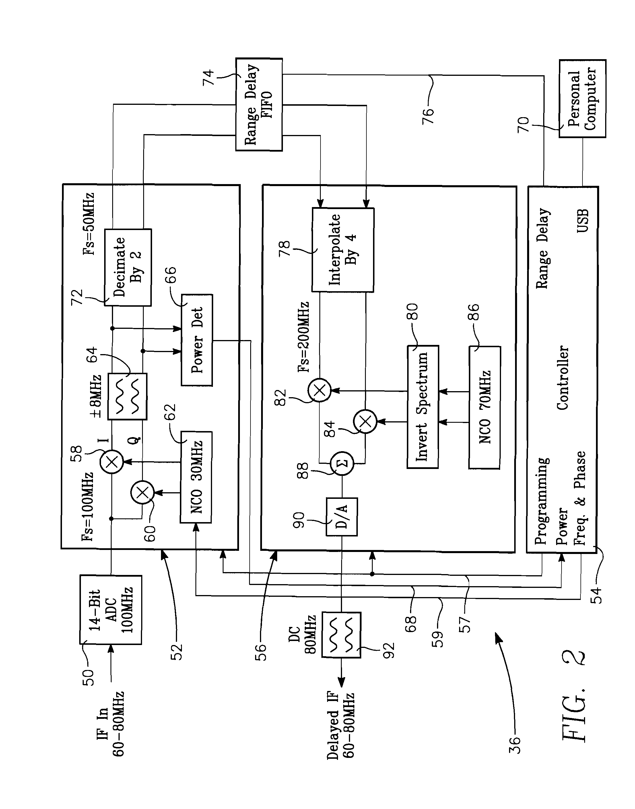 Digital radio frequency memory