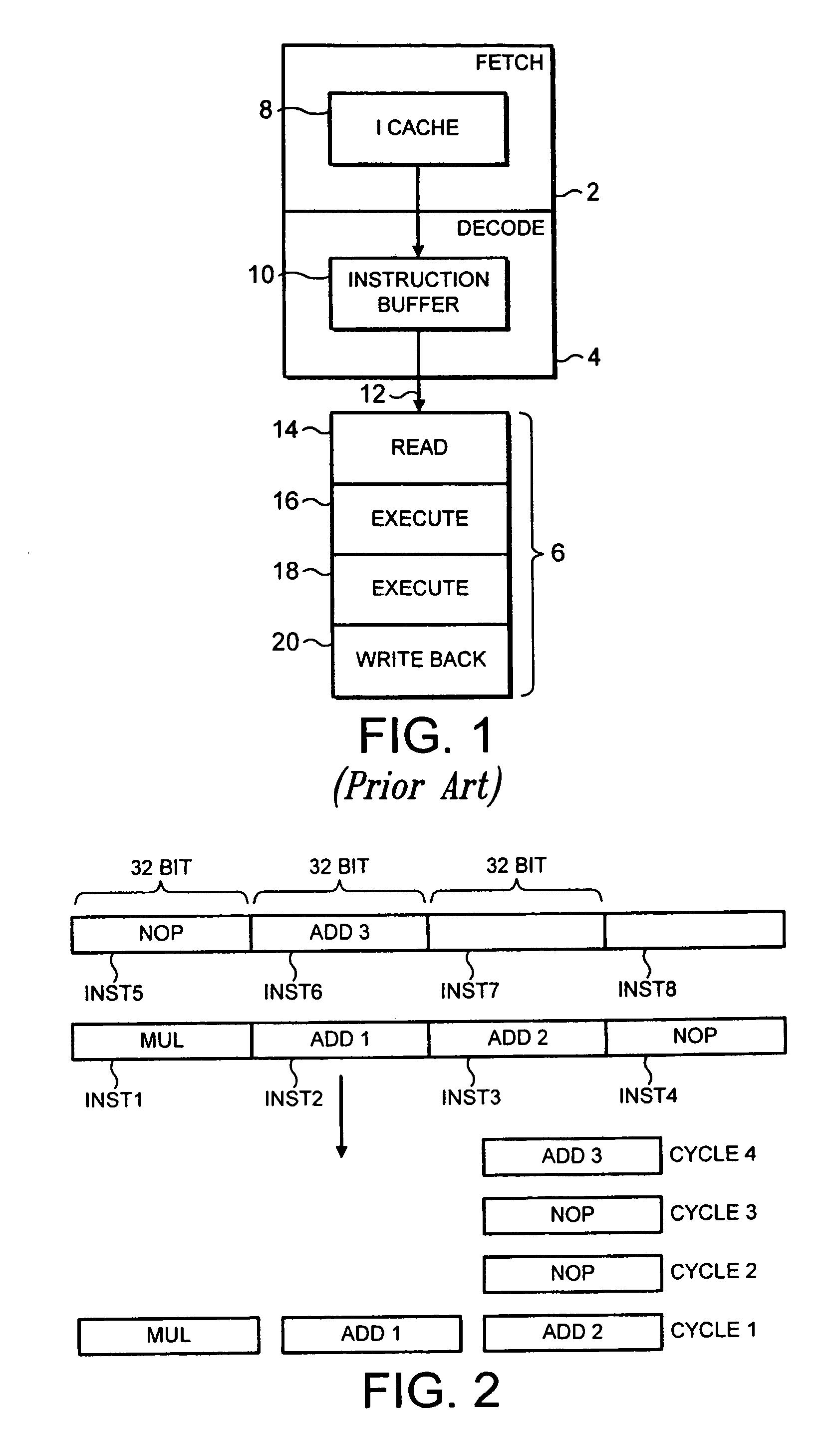 Processor and a method for handling and encoding no-operation instructions