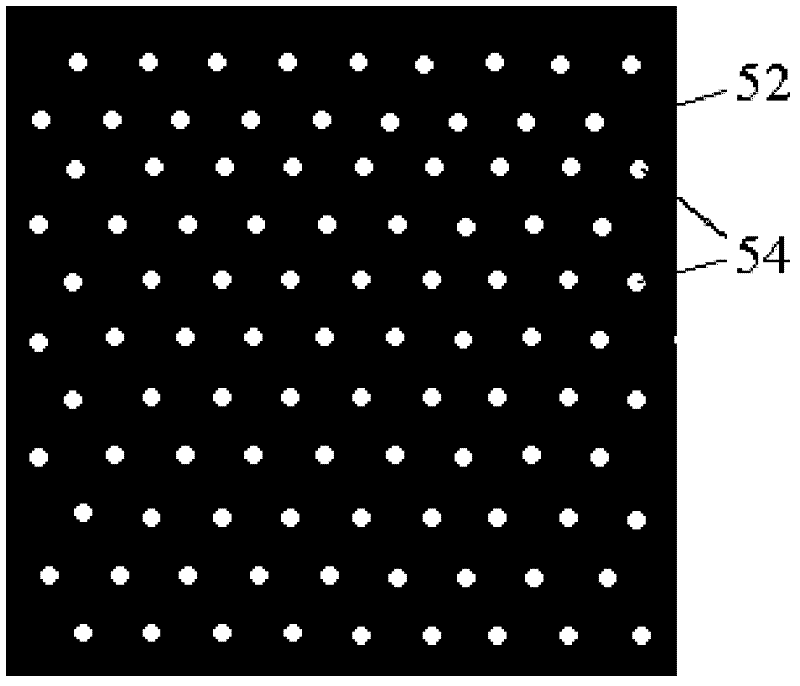 Light beam array membrane stress measuring device