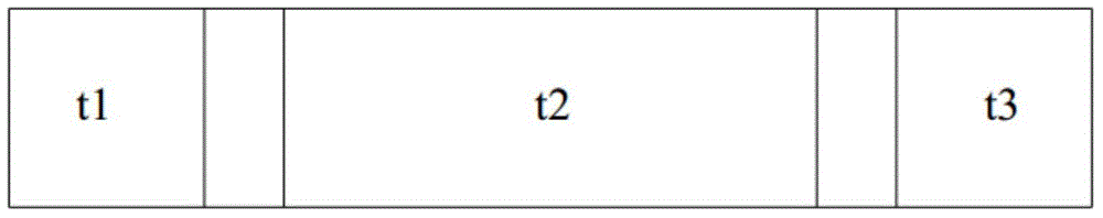 Variable-thickness automobile roof middle cross beam and manufacturing method thereof