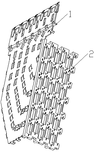 Shielding plate, conductive end protection piece, module structure and electric connector