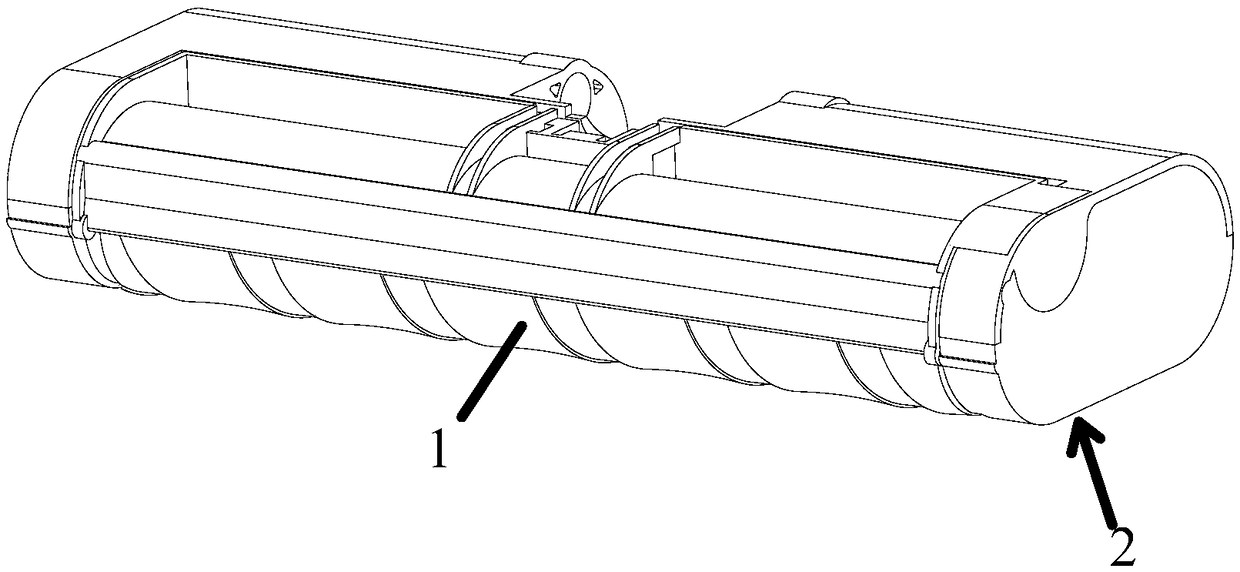 Cleaning head with a water spraying function and a wet vacuum cleaner having the cleaning head