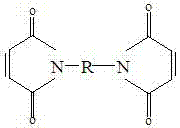 Maleimide additive for lithium battery and corresponding lithium battery anode formula