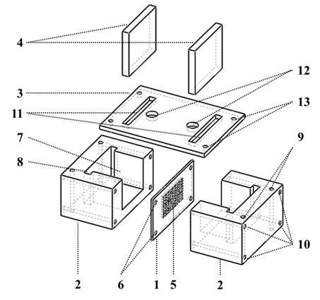 High-flux cell electrofusion device based on microporous array film