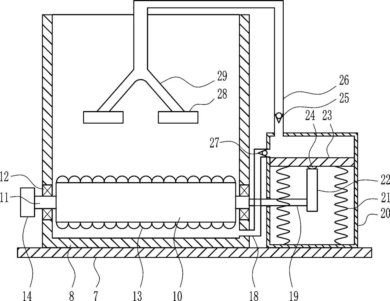 Medical foot bath device