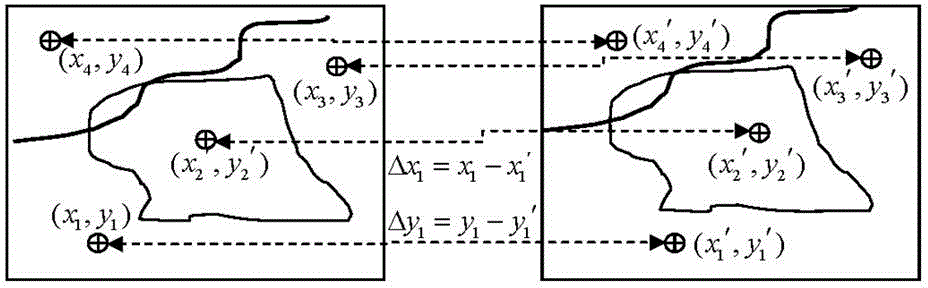 Network map rectifying and drawing method under dynamic map projection