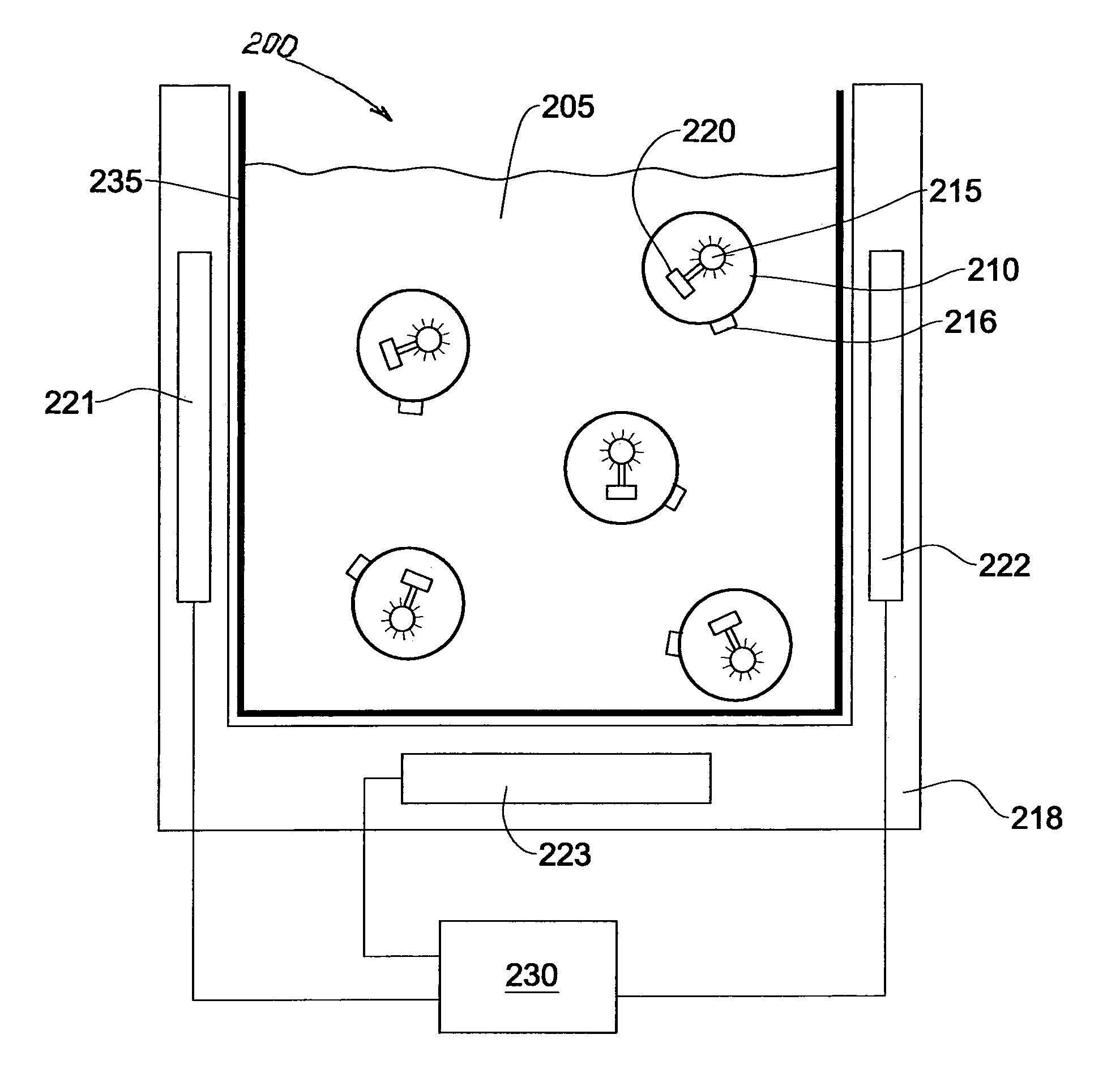 Treating Mixable Materials By Radiation