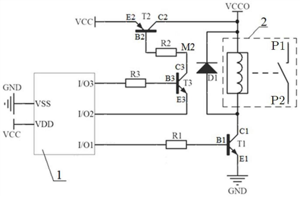 Switching value signal control circuit and control method