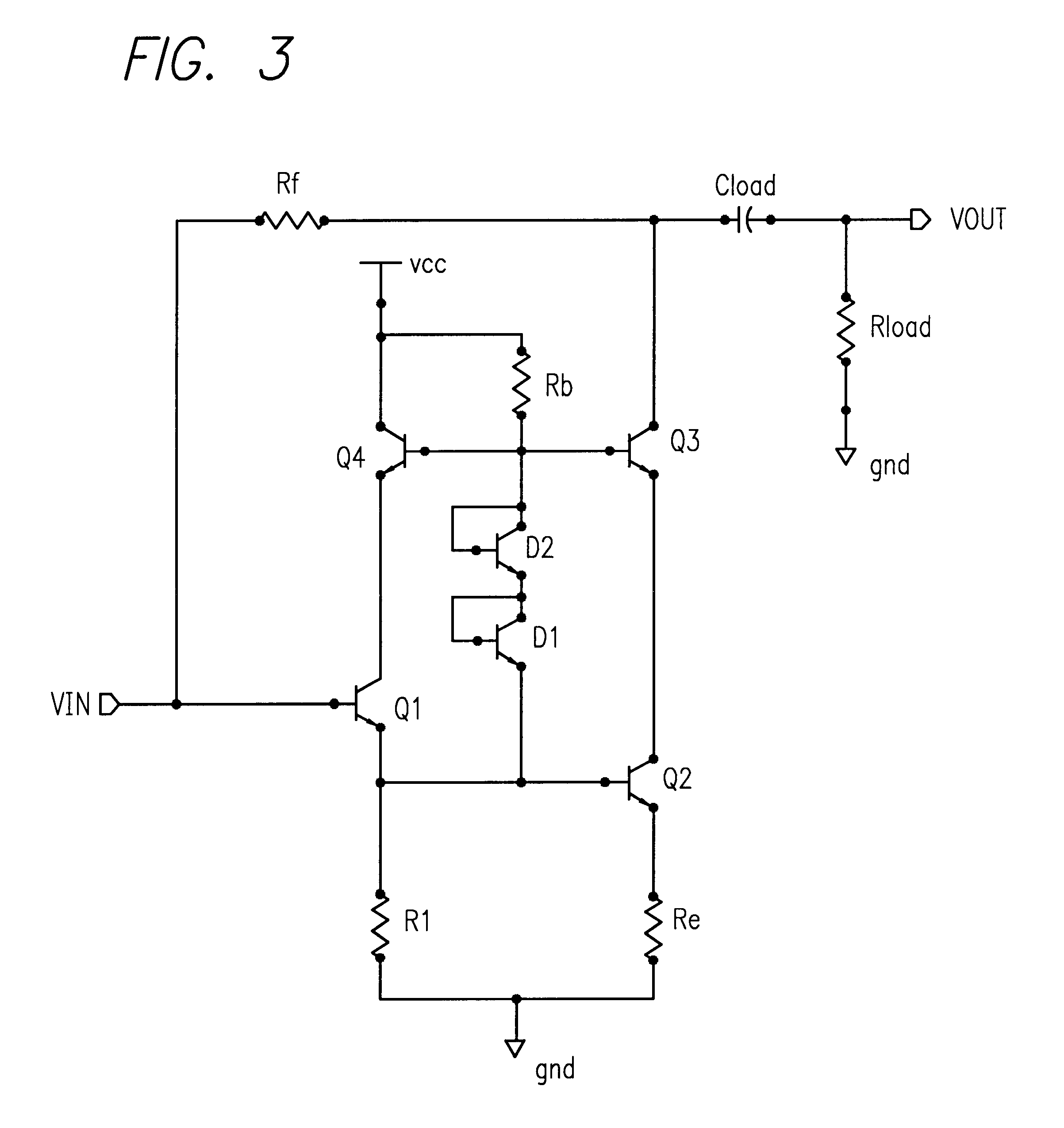 Low noise, low distortion RF amplifier topology