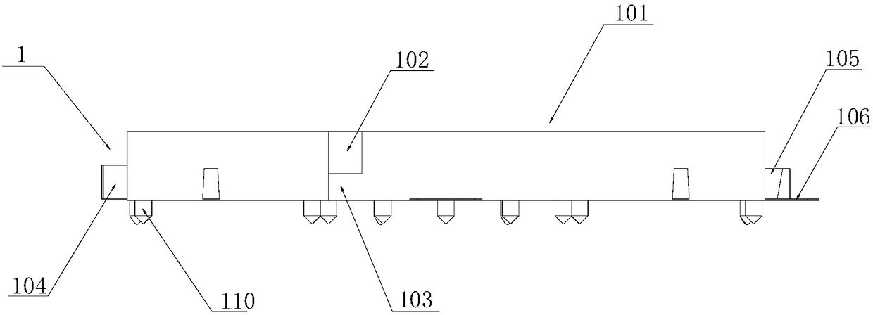 Permeable planting formwork frame and multifunctional permeable pavement structure system and paving method