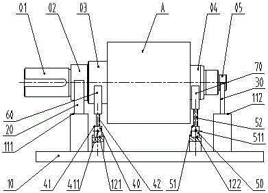 Device and method for correcting motor rotor shaft