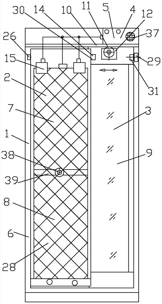 Automatic mosquito killing window device