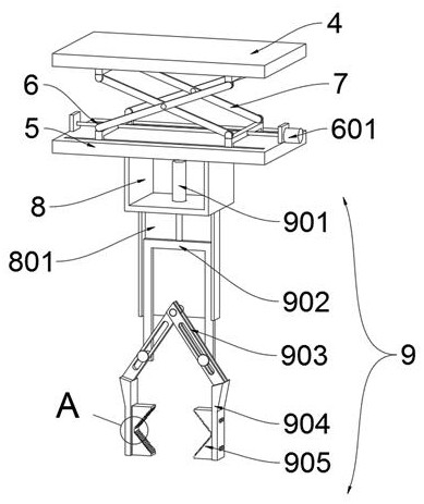 Road paving structure based on municipal engineering