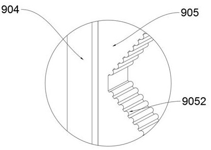 Road paving structure based on municipal engineering