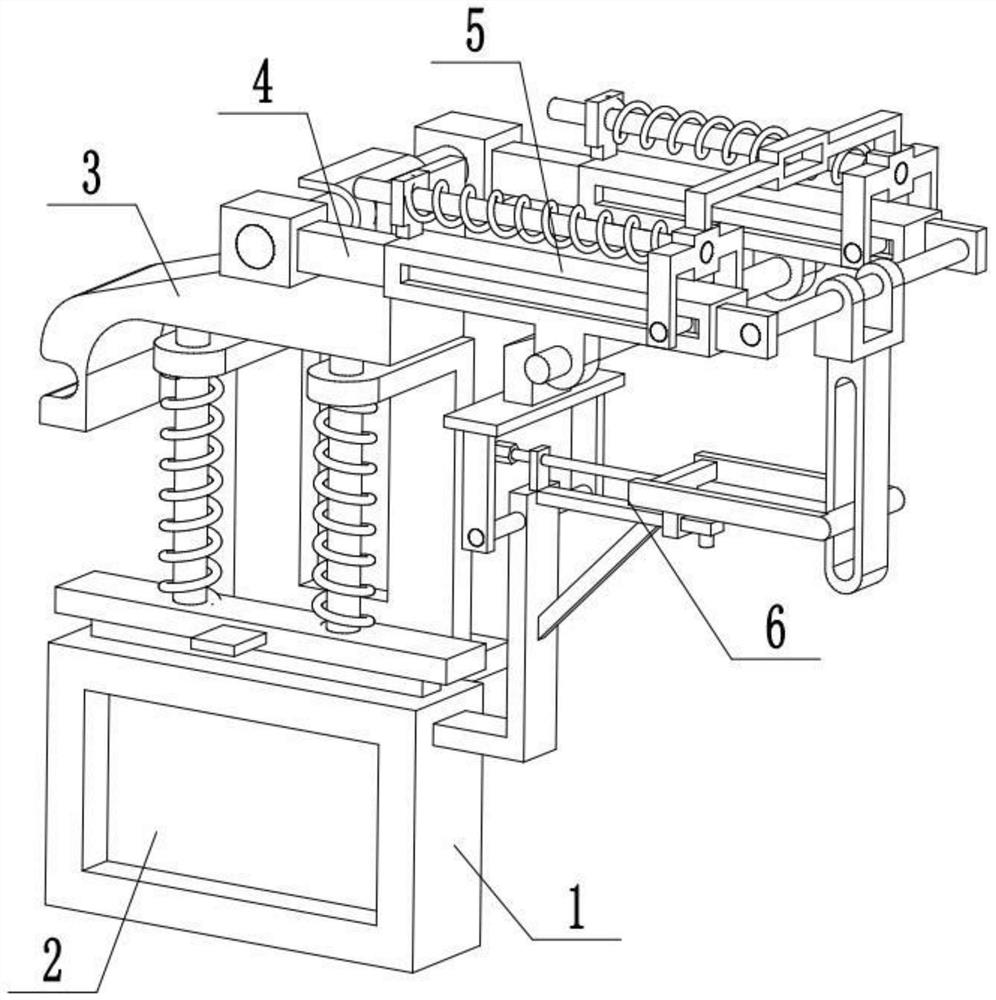 A petroleum and petrochemical valve with a locking structure