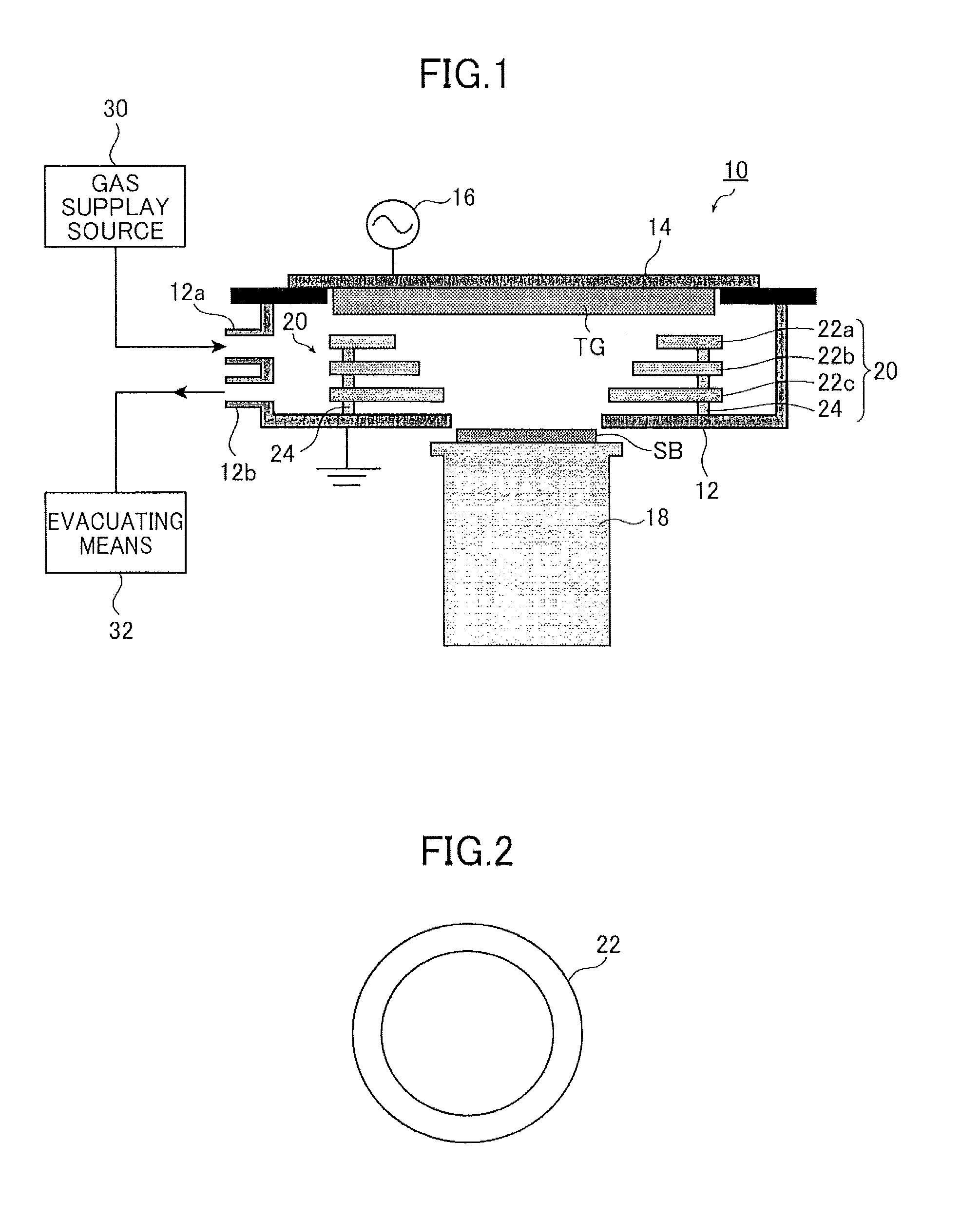 Film depositing apparatus, a film depositing method, a piezoelectric film, and a liquid ejecting apparatus