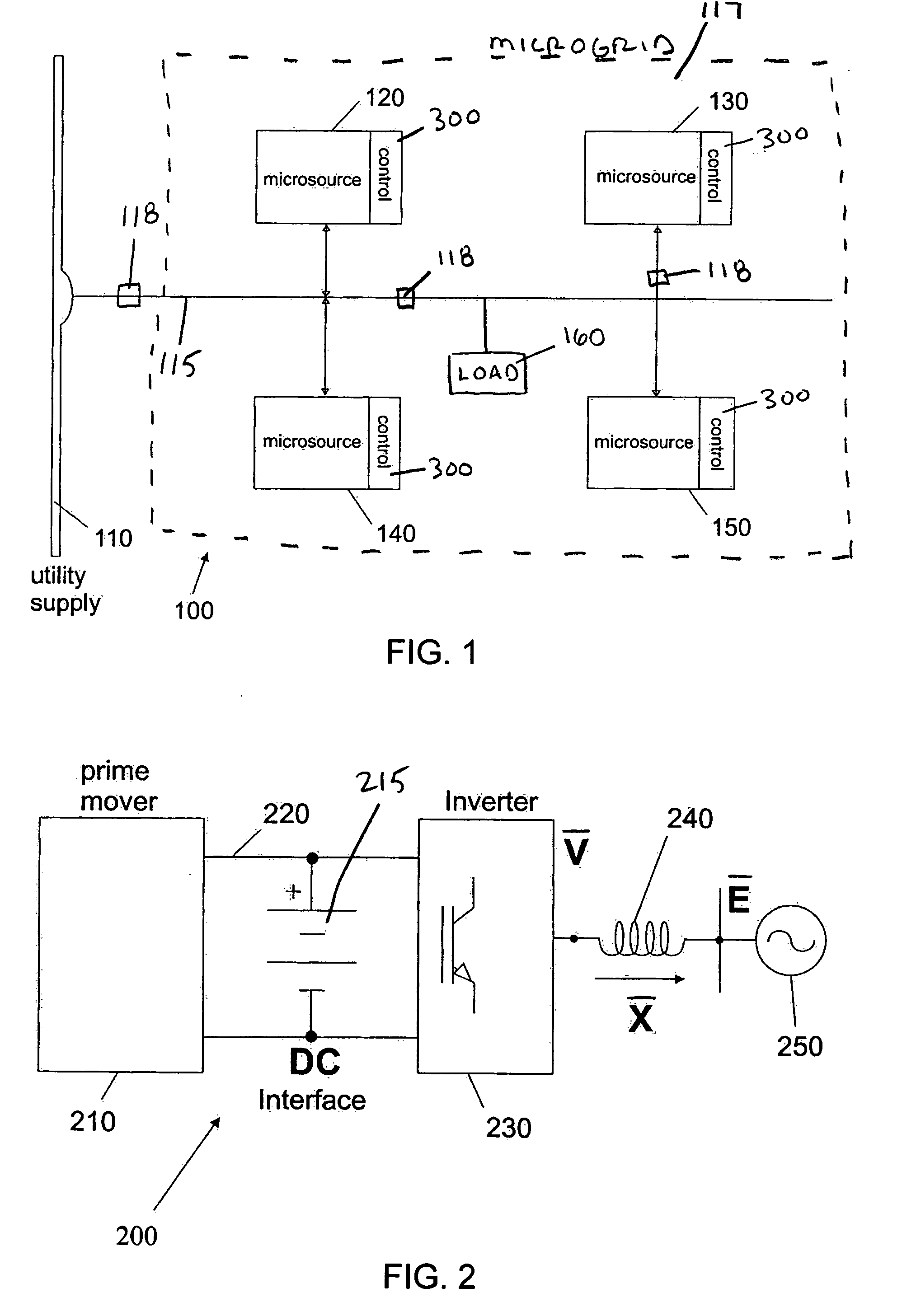 Control of small distributed energy resources