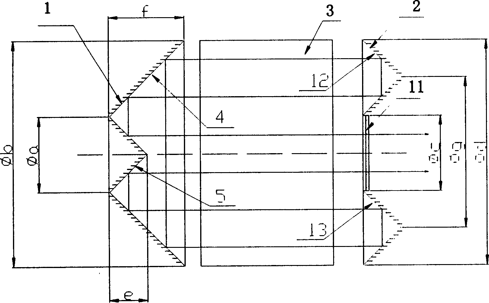 High-power laser resonance cavity