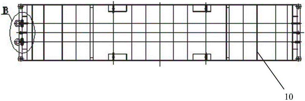 Method for temporary mooring point and cable rope fixing point