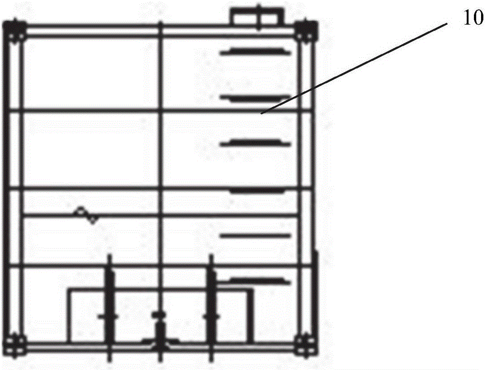 Method for temporary mooring point and cable rope fixing point