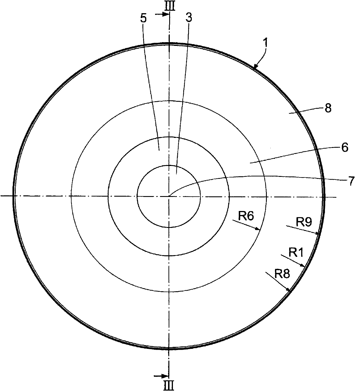 Rough grinding tool