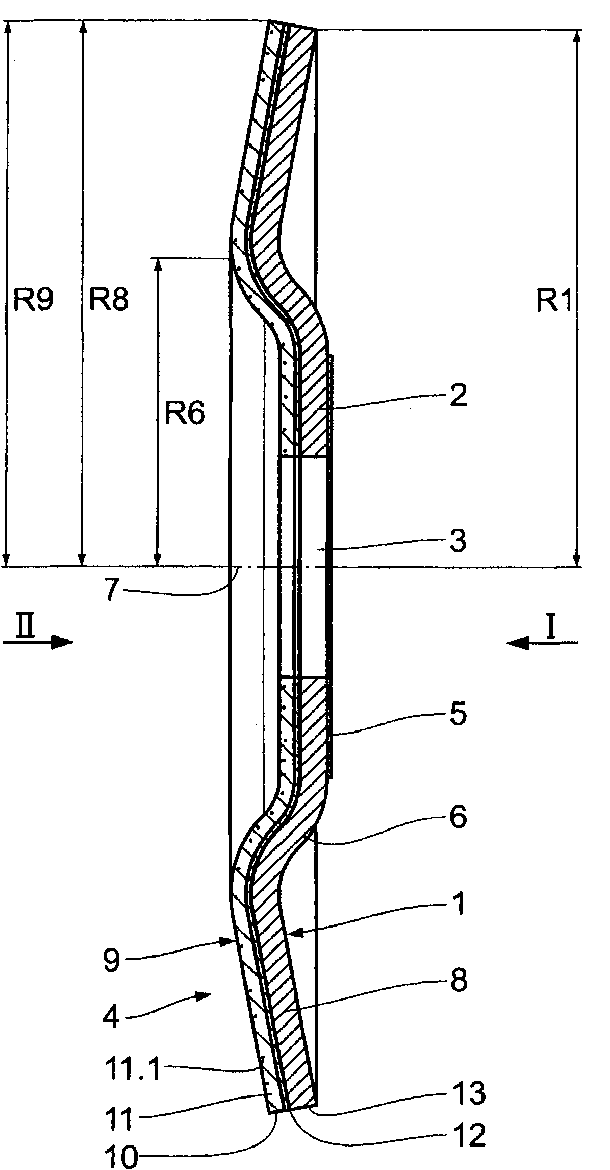 Rough grinding tool