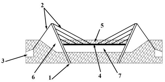 Cable-stayed structure system for underground large-span space and design method thereof