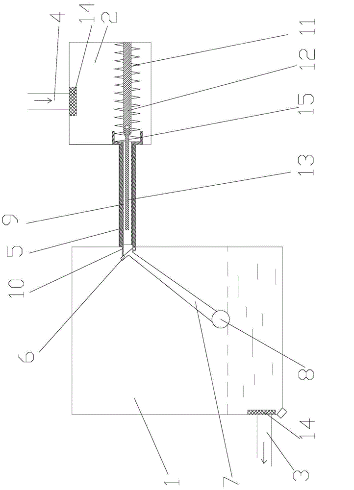 Cutting fluid circulating device