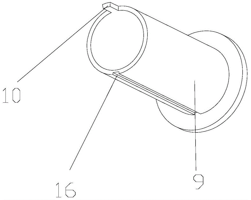 Cutting fluid circulating device