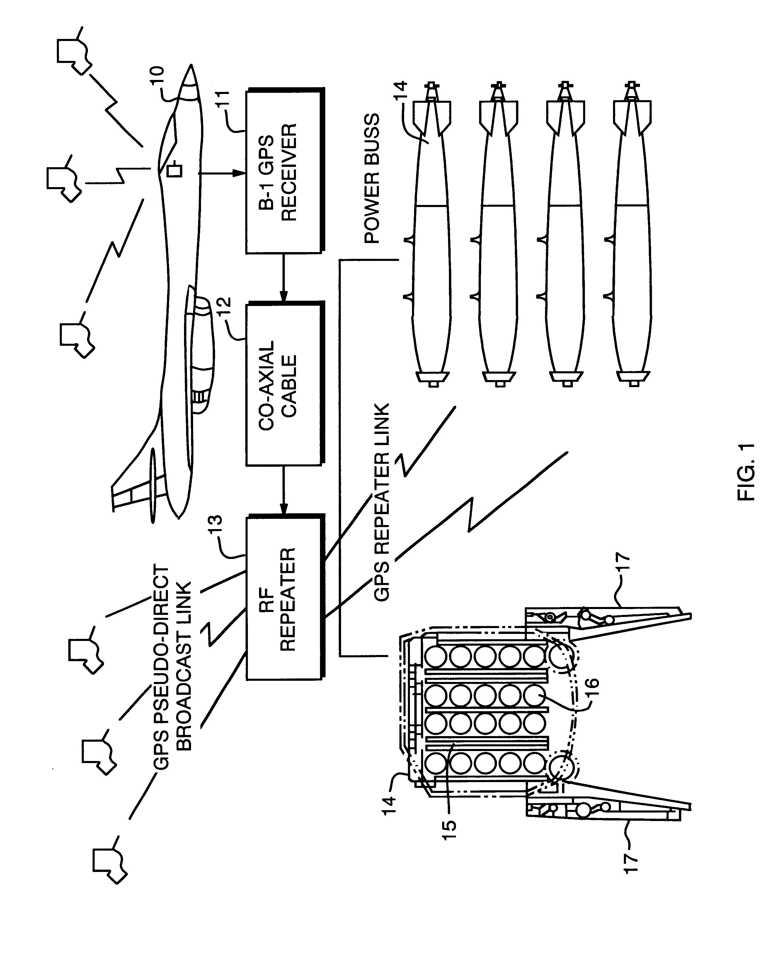 Precision guidance system for aircraft launched bombs