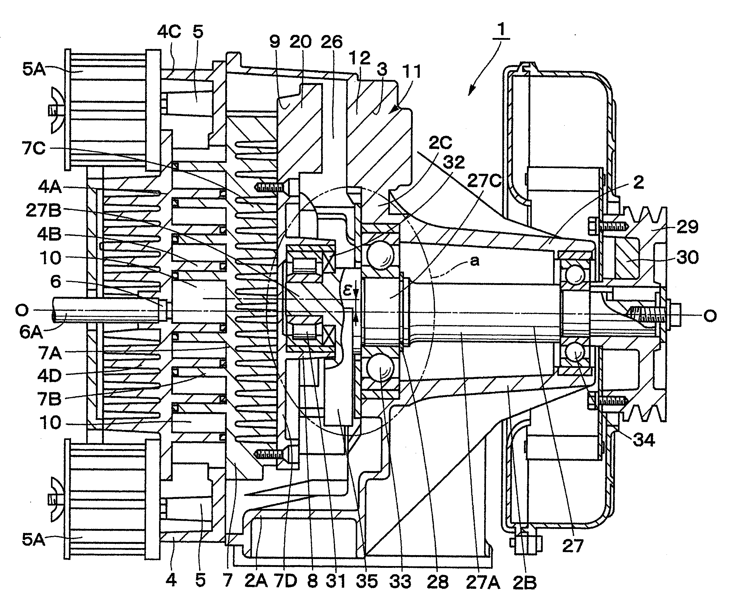 Scroll type fluid machine