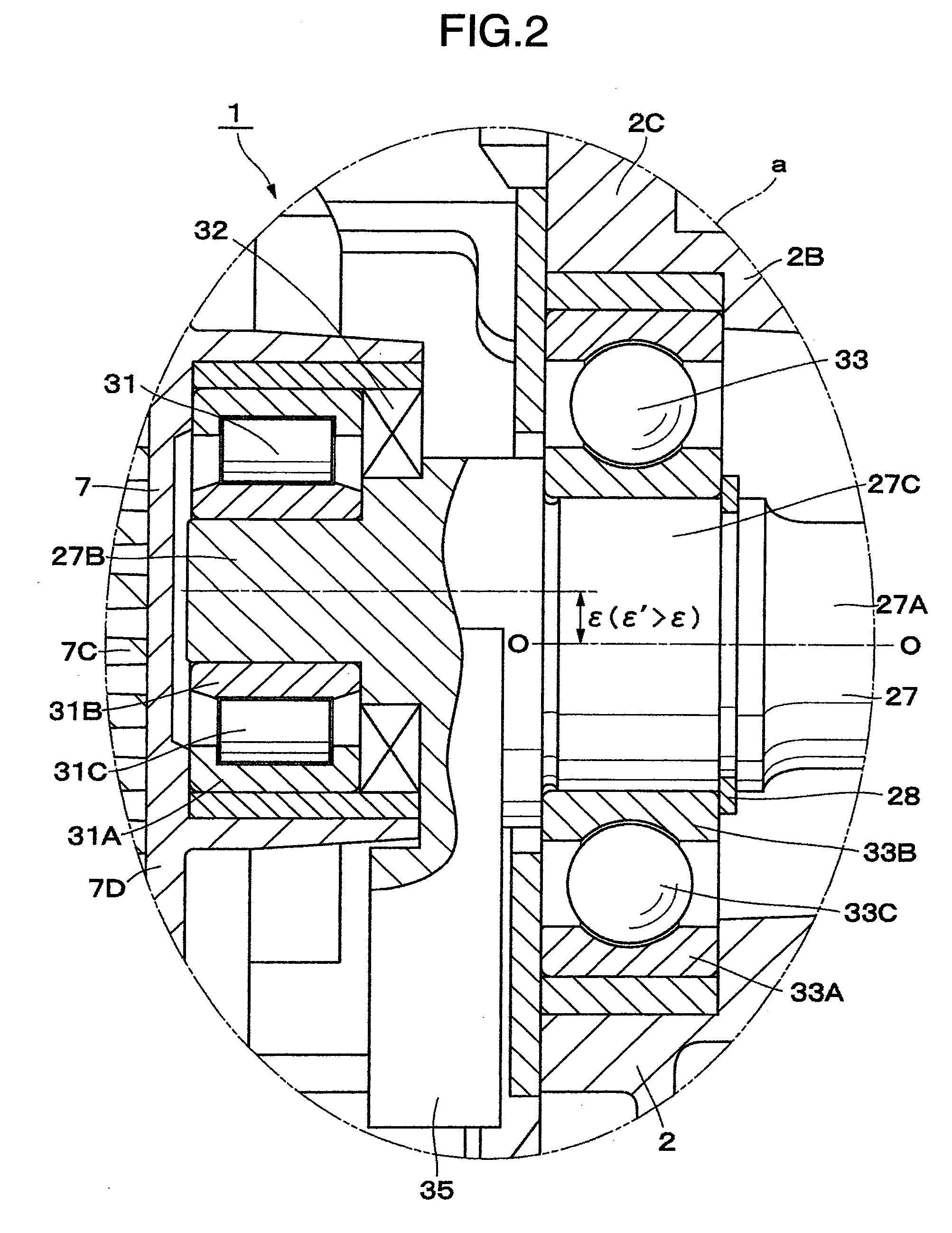 Scroll type fluid machine