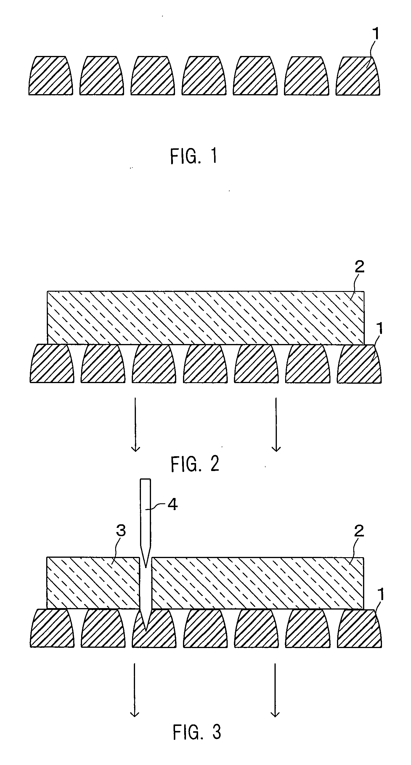 Method of manufacturing a polarizing plate, and a cutting mat used in the method