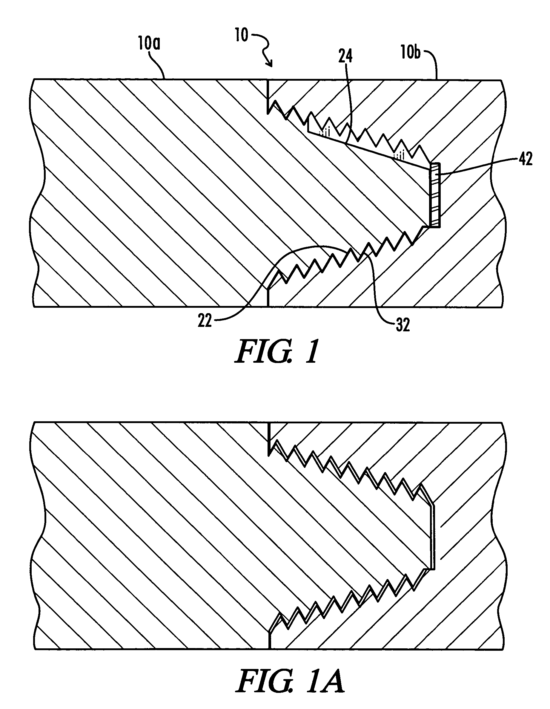 Electrode joint locking system