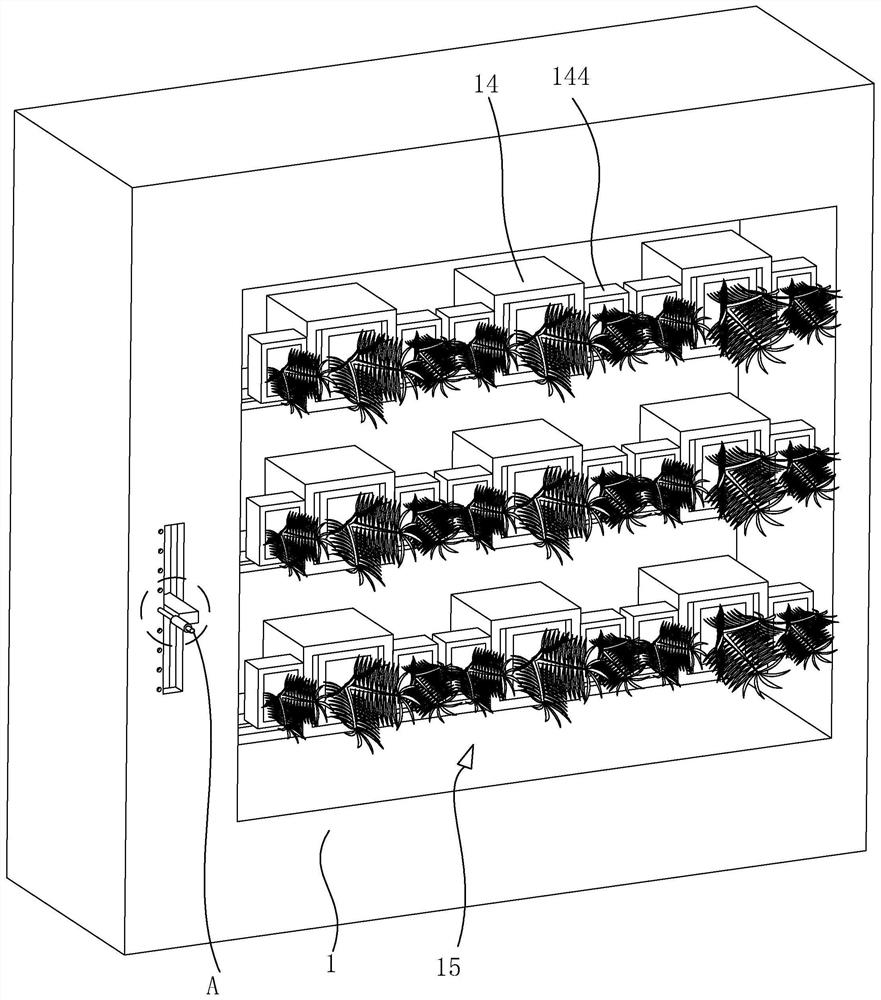 Environment-friendly three-dimensional greening plant wall