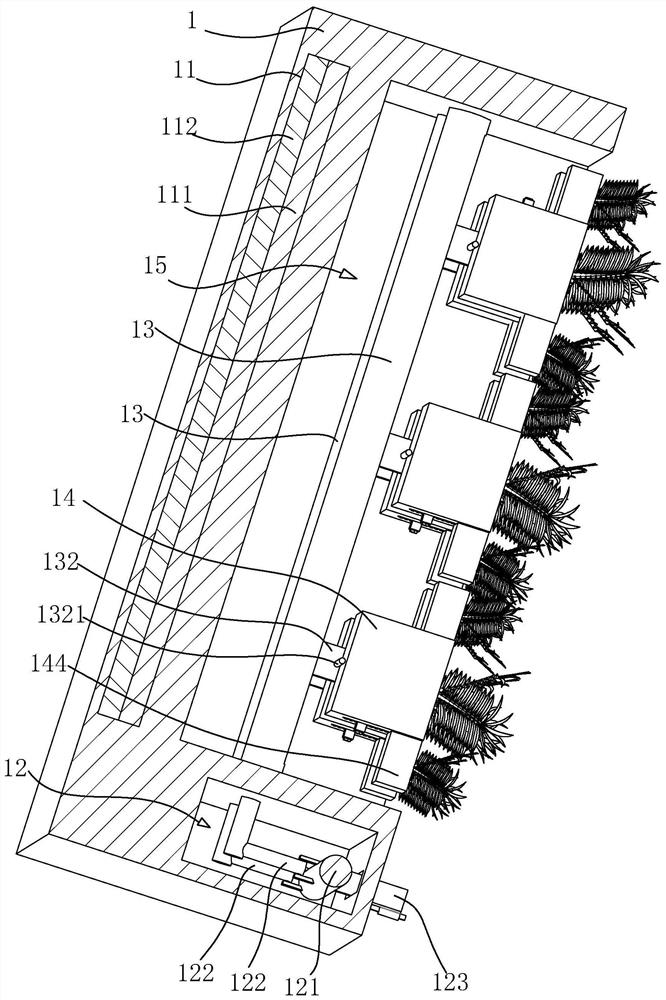 Environment-friendly three-dimensional greening plant wall