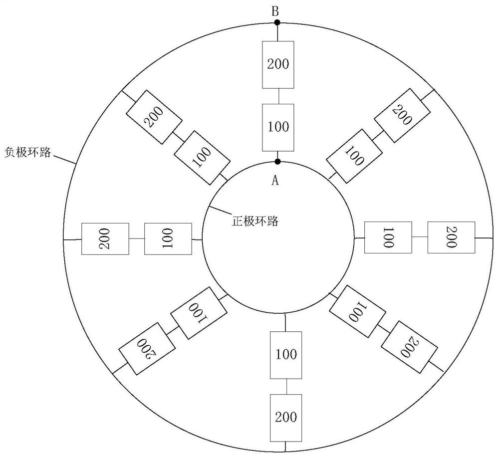 A battery detection method, circuit and device