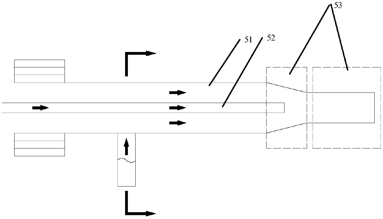 Continuous production method of azo reactive dye by using supergravity