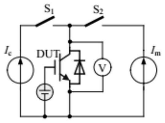 A system and method for online detection of working junction temperature of igbt module