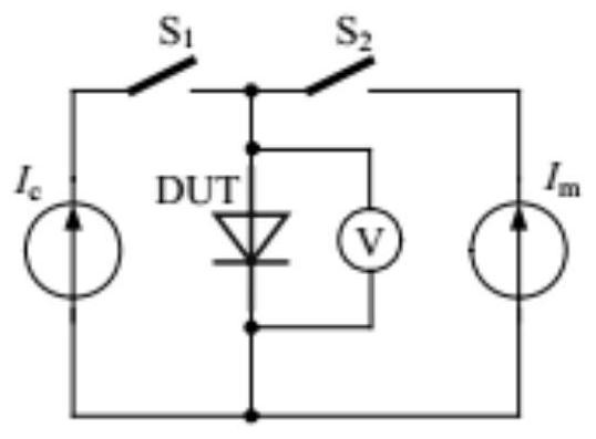 A system and method for online detection of working junction temperature of igbt module