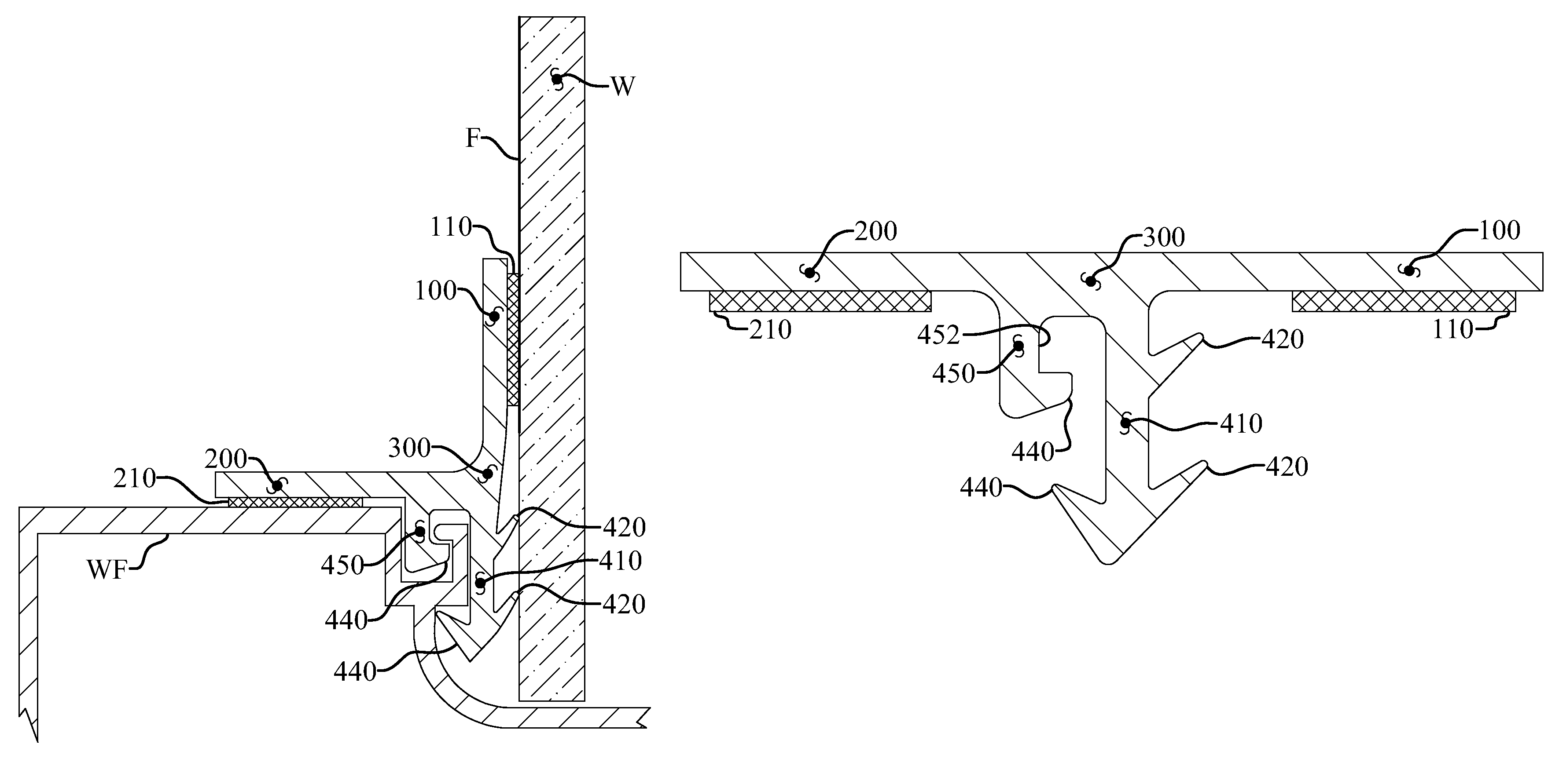 Window film anchoring device