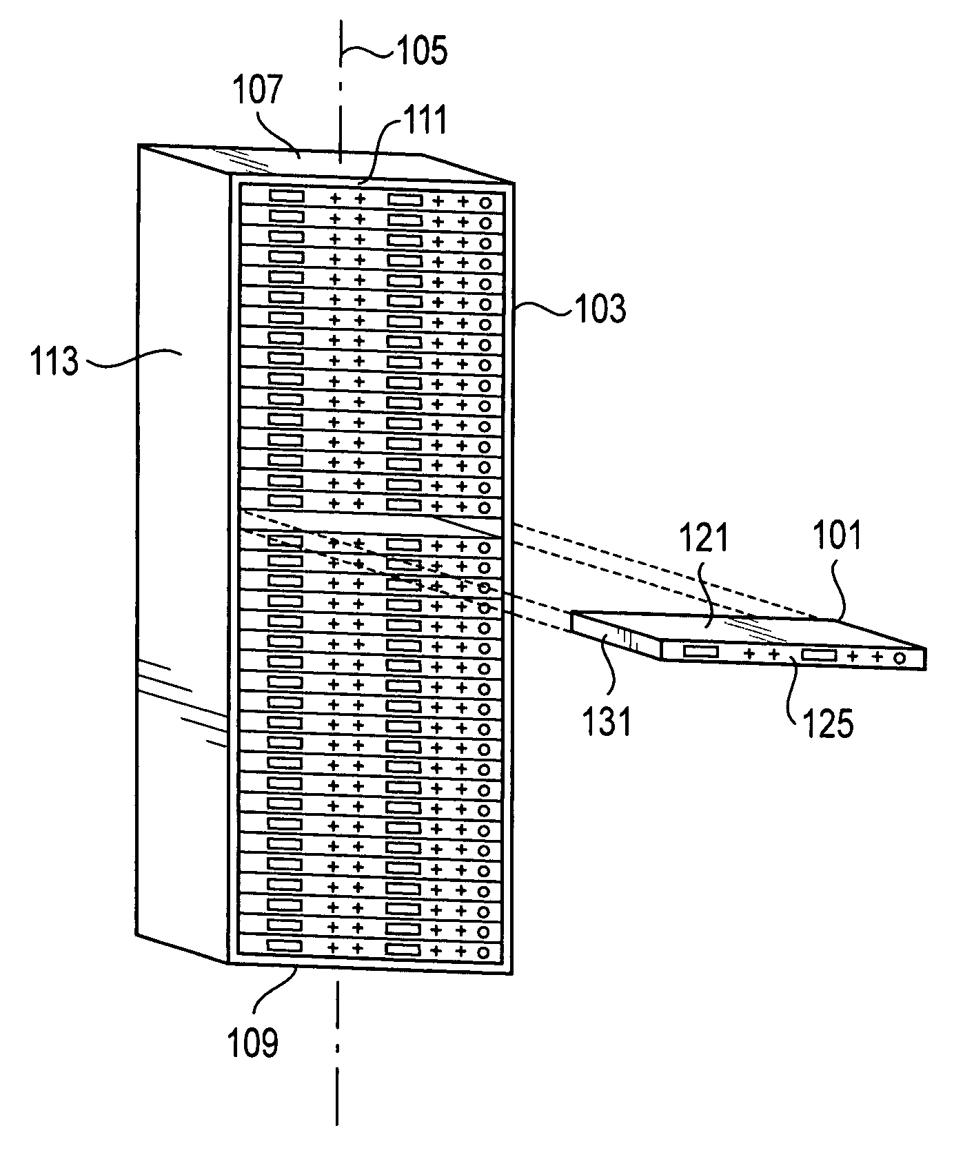 Small form factor liquid loop cooling system